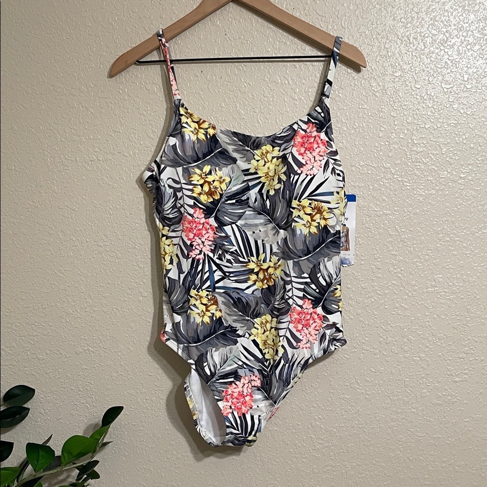 Hurley Hawaiian floral print swimsuit